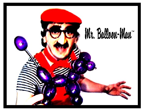 balloon man blind